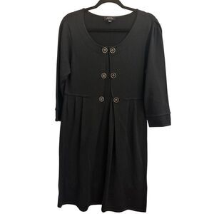 Tahari ASL sweater dress size L runs like M preppy, minimalist, regency
